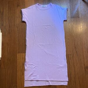Lavender Midi Dress